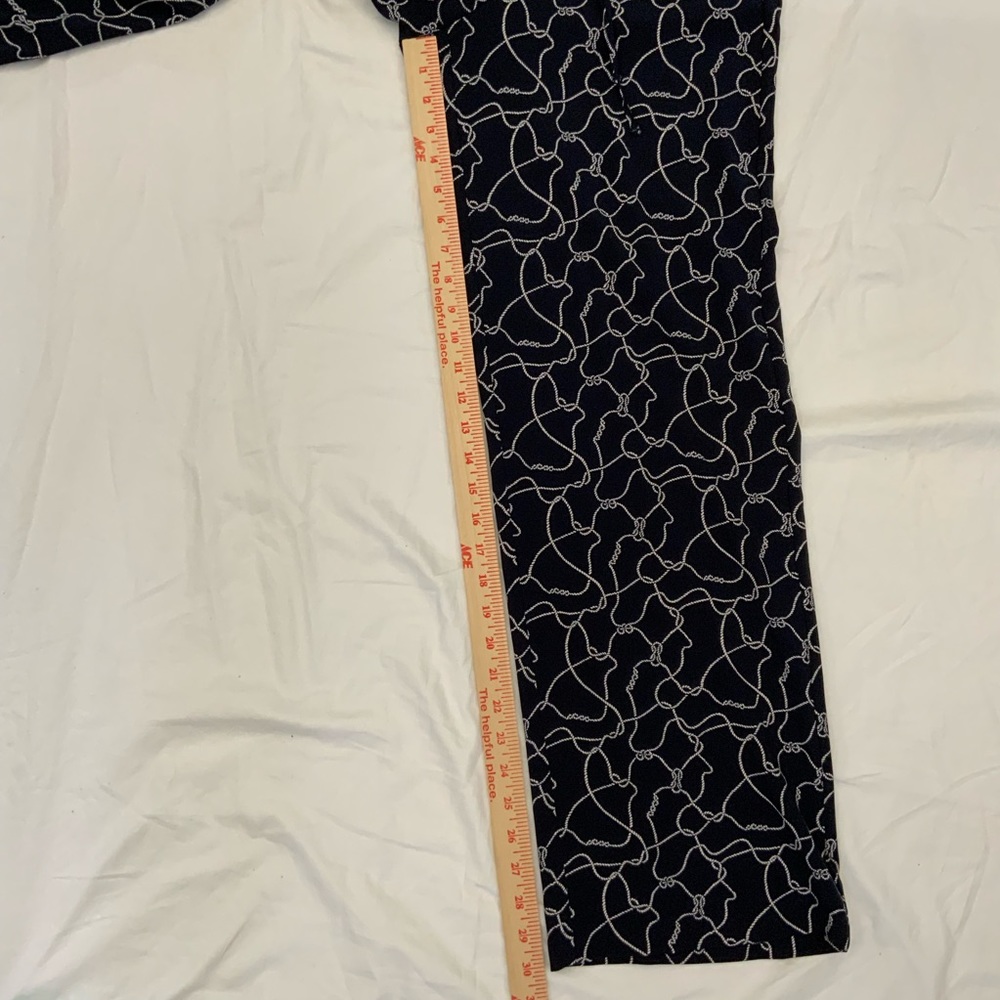 Talbots Elastic Waist Drawstring Pull On Pants Na… - image 7